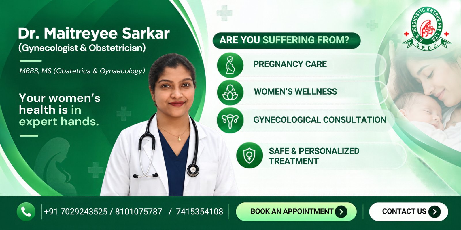 Dr. Maitreyee Sarkar Banner
